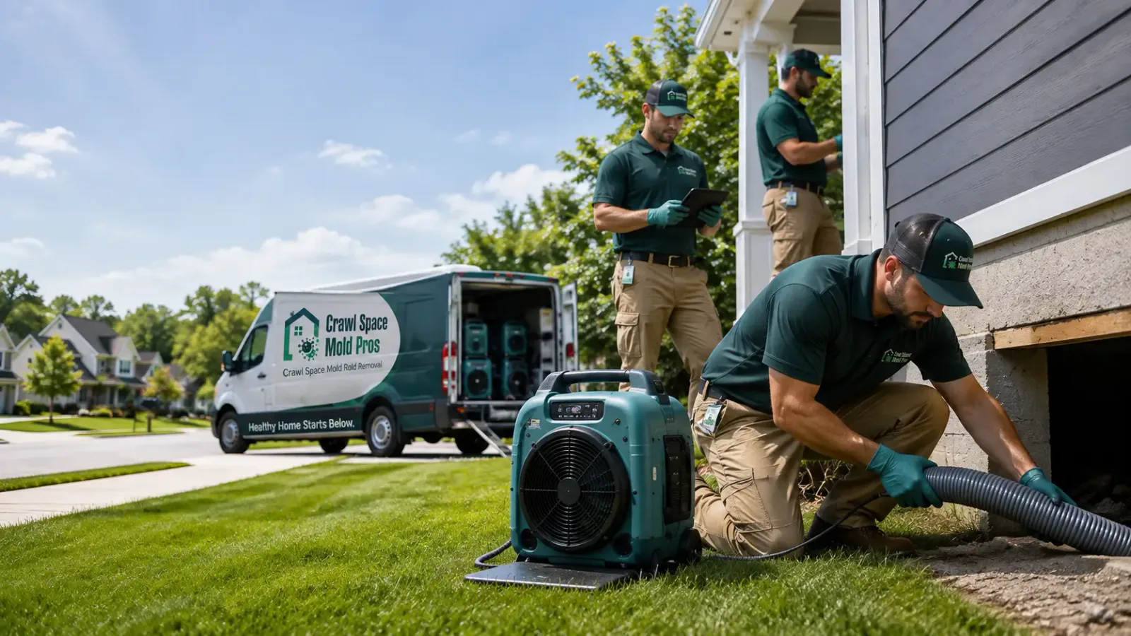 Crawl Space Mold Removal in Kenly, NC